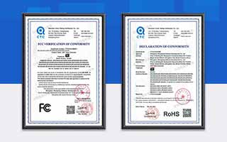 中航軟件榮獲FCC、RoHS認(rèn)證證書